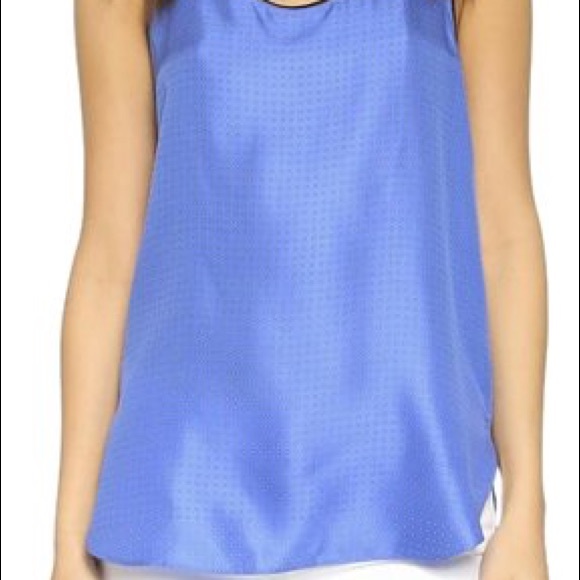 Rag & Bone Celeste silk dot tank - Picture 6 of 7